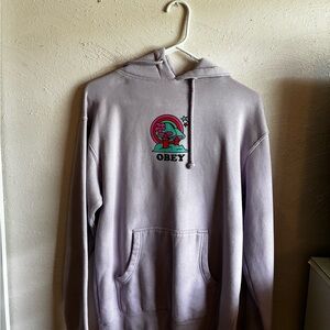 Obey Lavender Hoodie